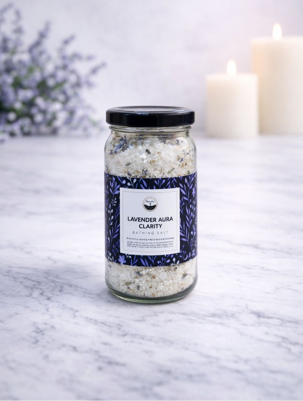 Lavender & camphor bathing salt