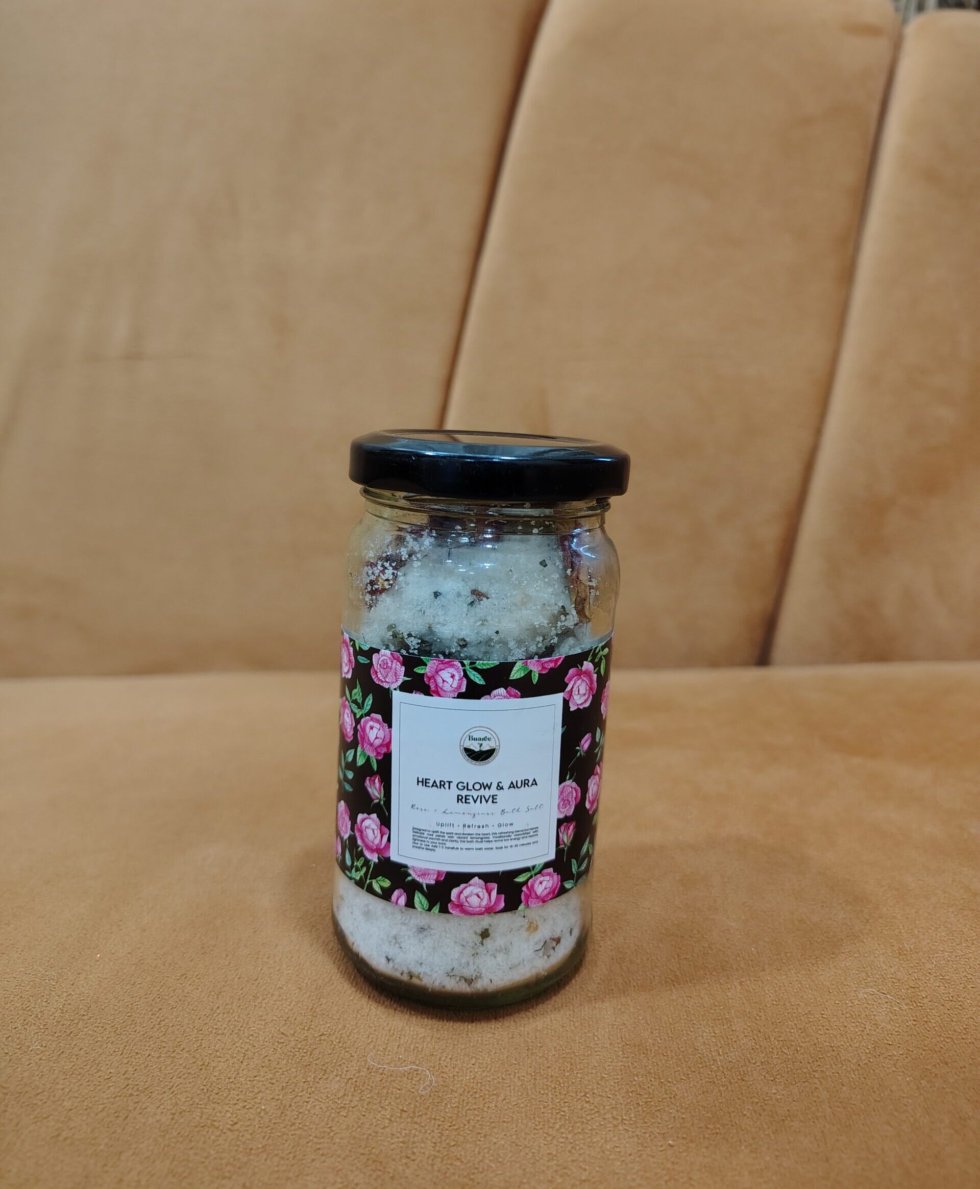 Rose bathing salts