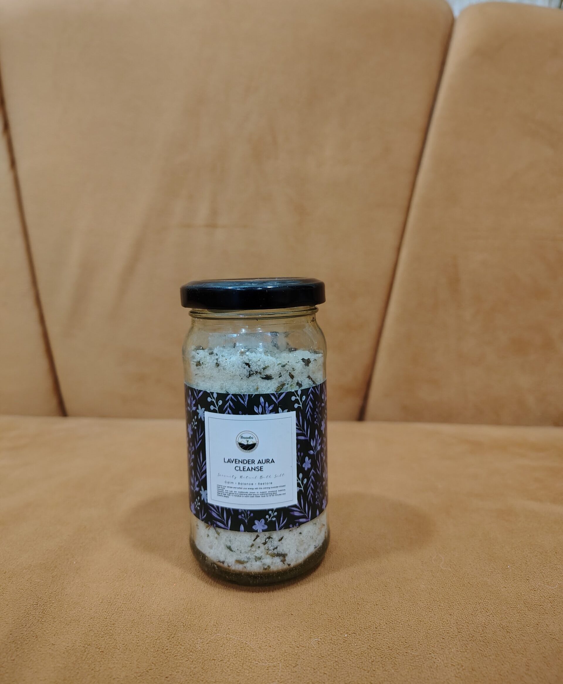 Lavender & camphor bathing salt